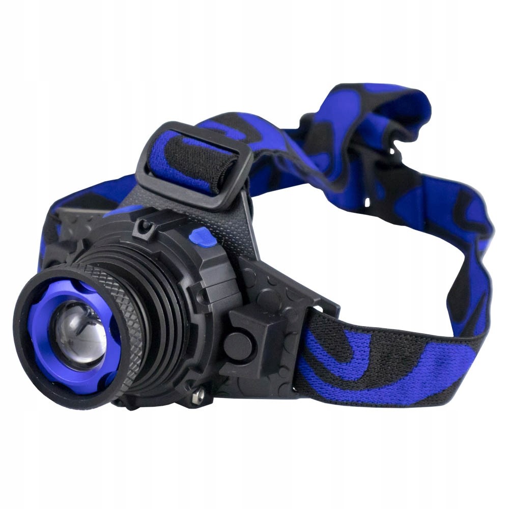 LATARKA NA GŁOWĘ CZOŁÓWKA COB 350LM 2 AKU 3.7V