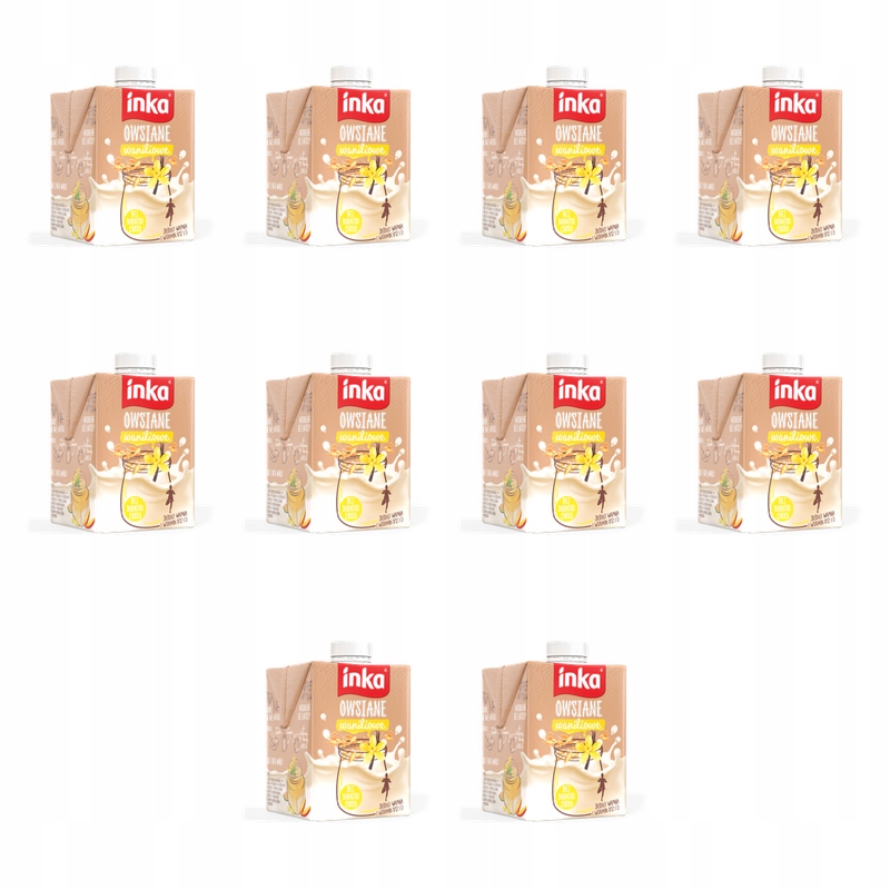 Napój owsiany z wanilią Inka 500 ml X10