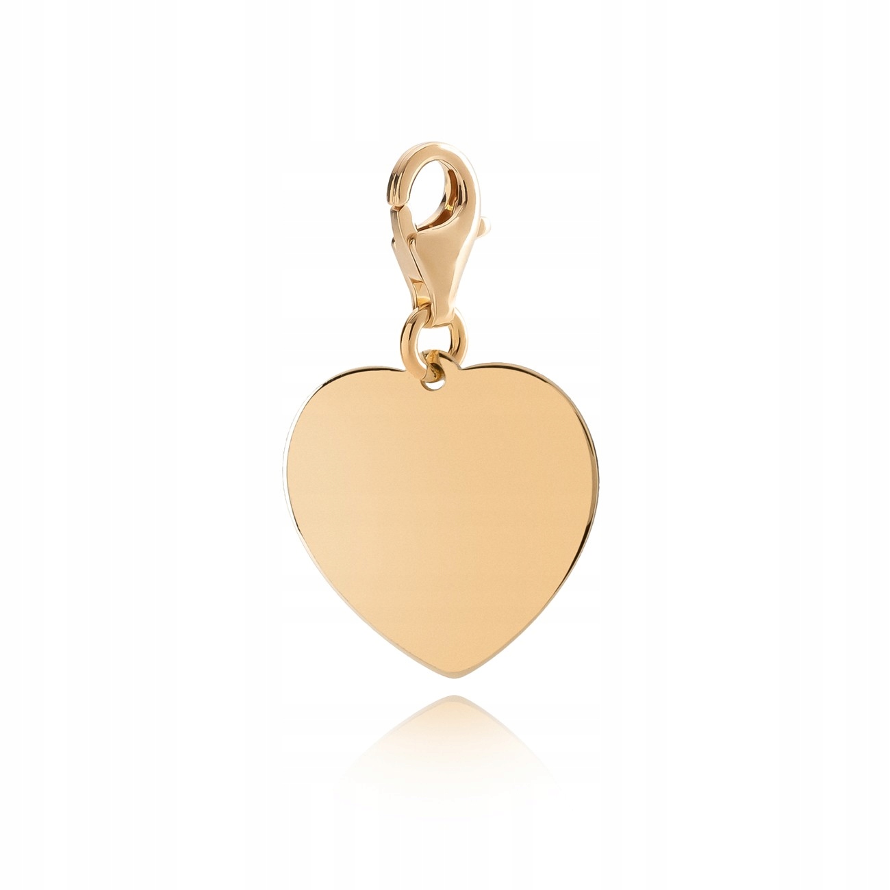 Stříbrný Přívěsek Srdce S Gravírováním Stříbro 925 Zlaté Pokrytí Giorre