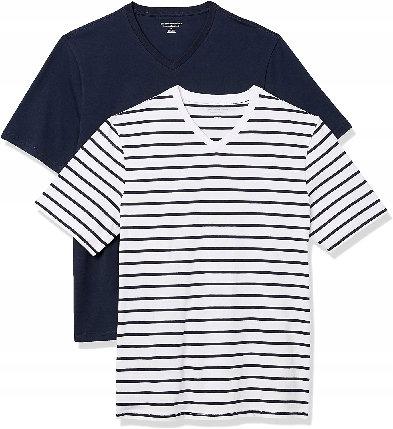 Amazon Essentials Koszulka T-shirt męski 2pak S 11636665994 - Allegro.pl
