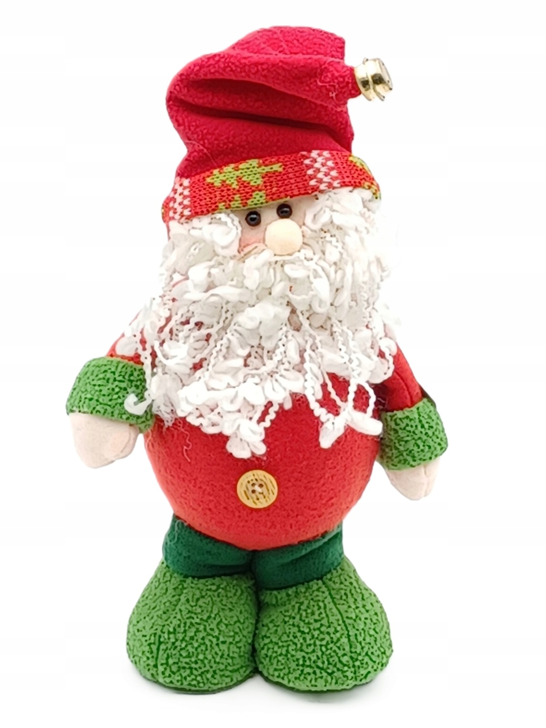 MIKOŁAJ ŚWIĘTA 30cm OZDOBA DEKORACJA FIGURKA SKRZAT GNOM