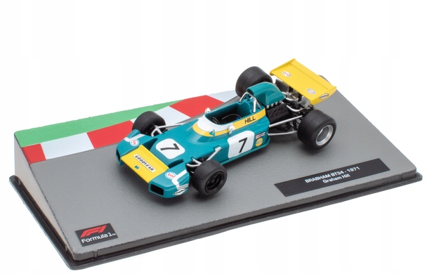 Brabham BT34 Graham Hill 1971 1:43 Altaya