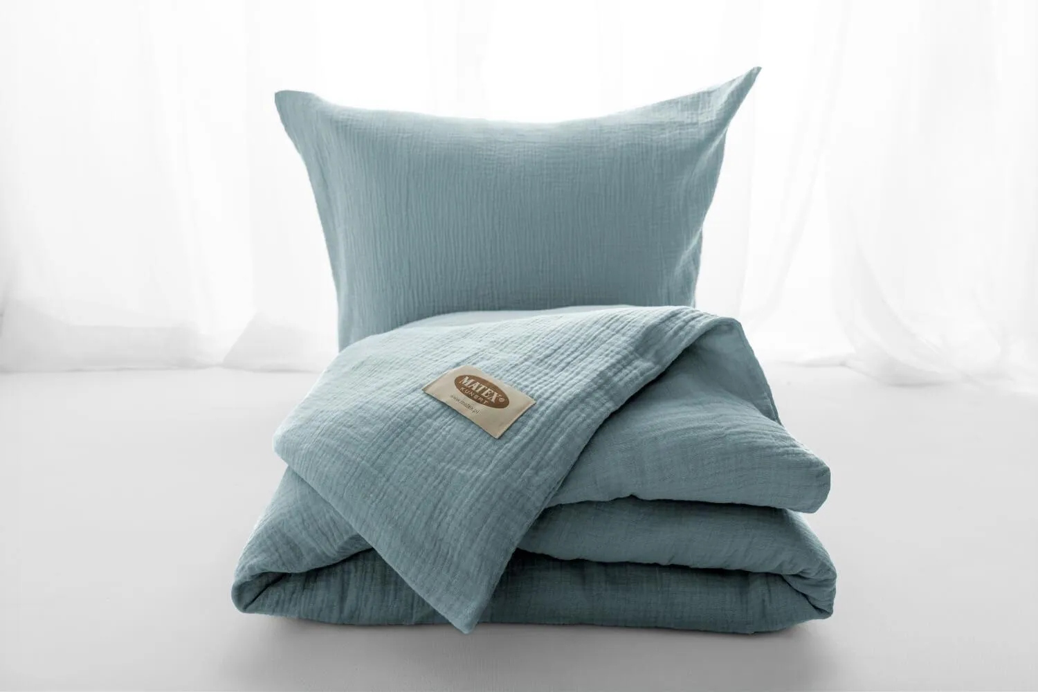 Povlečení 140x200 povlak 70x80, mořský bavlněný komplet Matex