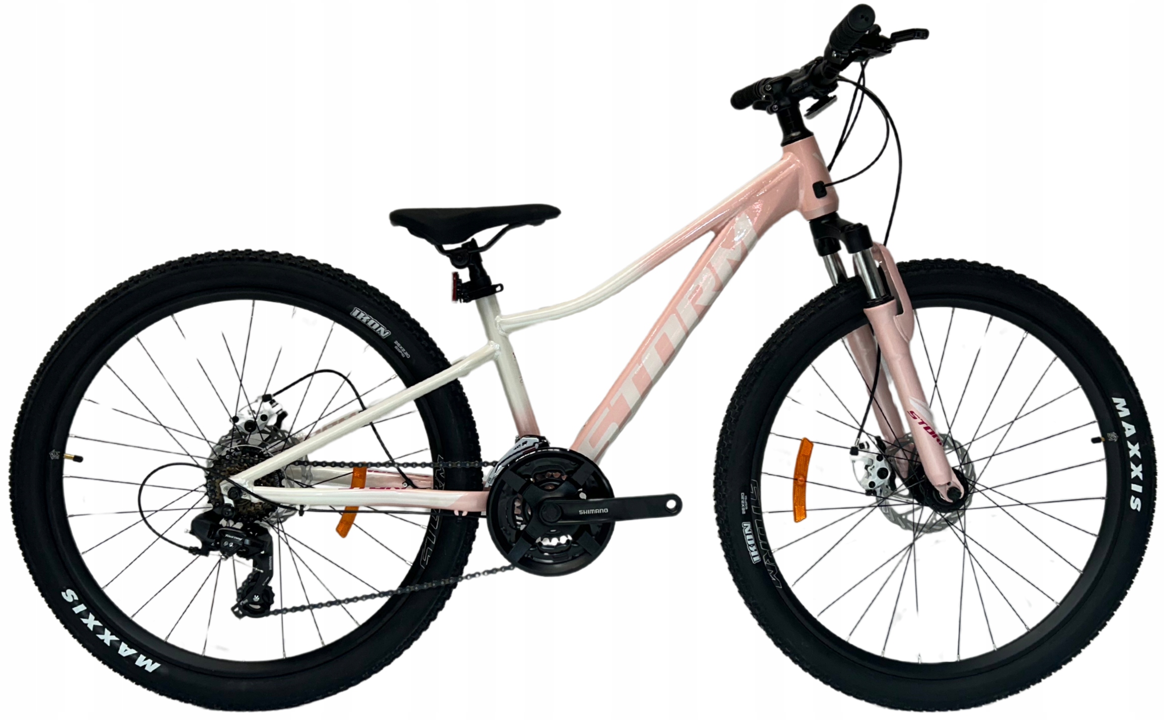 Rower Mtb Storm Queen 26 2D rama 13 cali koło 26" różowy połysk