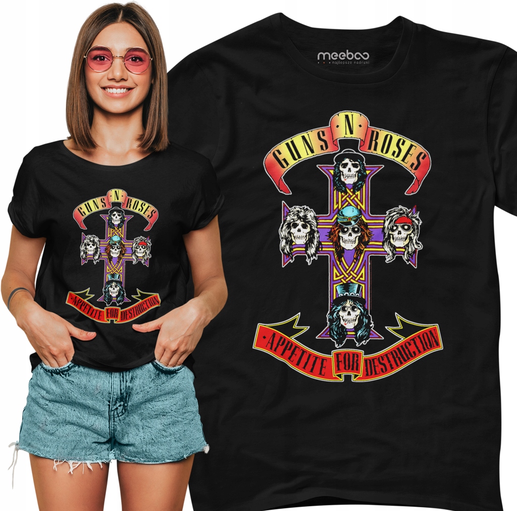

Koszulka Tshirt Dla Niej Damska Guns N Roses