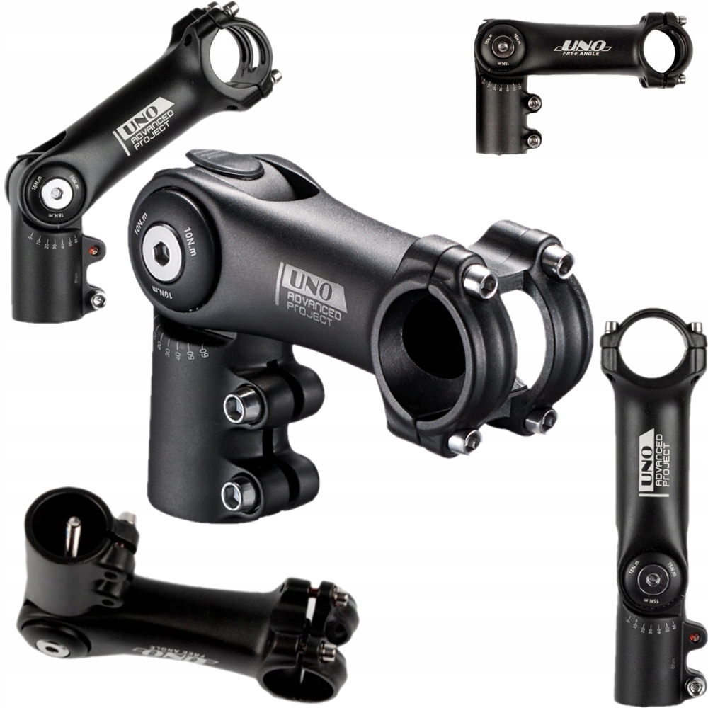 Mostek Wspornik Kierownicy Regulowany Uno 31,8x110