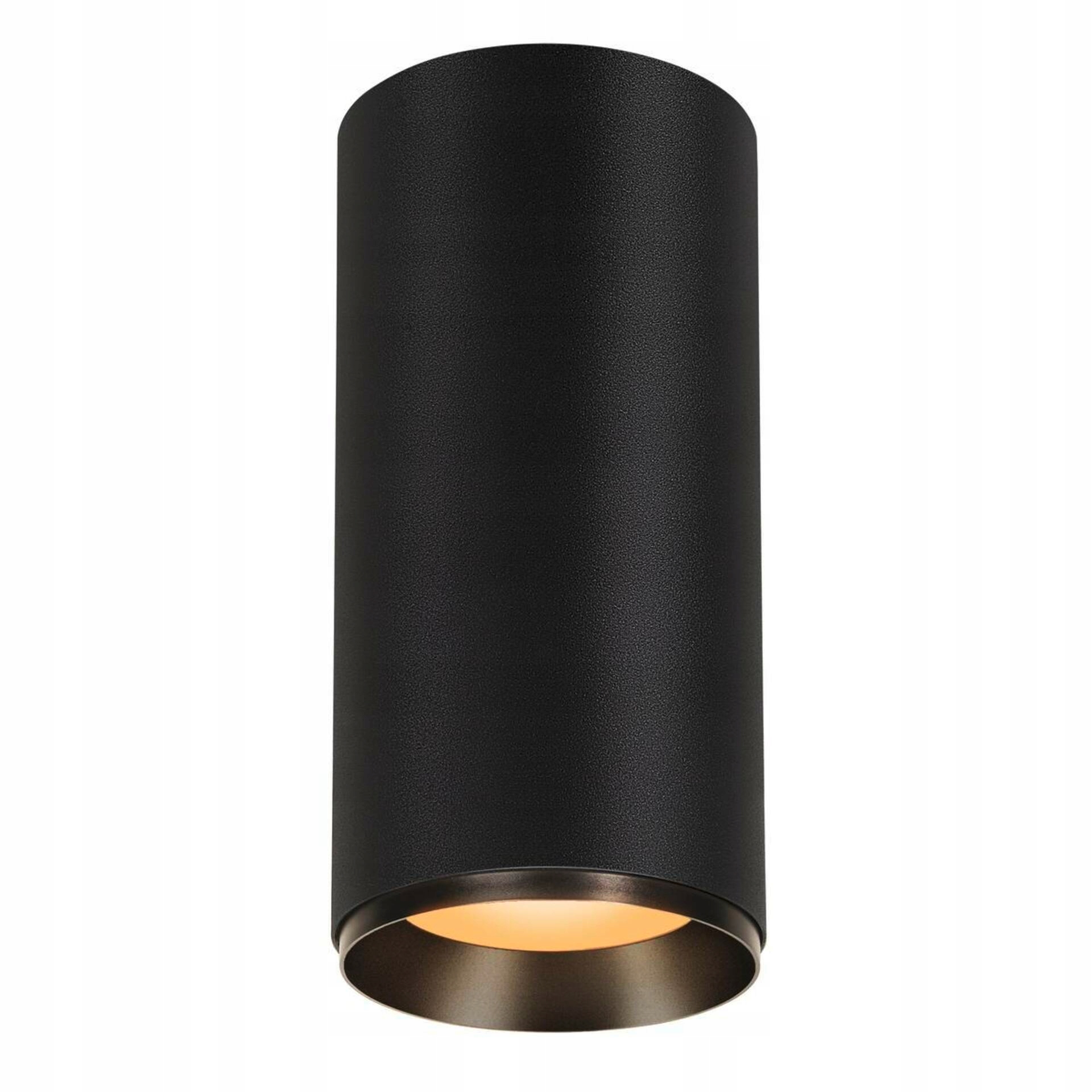 Prisadené stropné svietidlo Slv Numinos Dali XL čierne 36W 2700K 60°