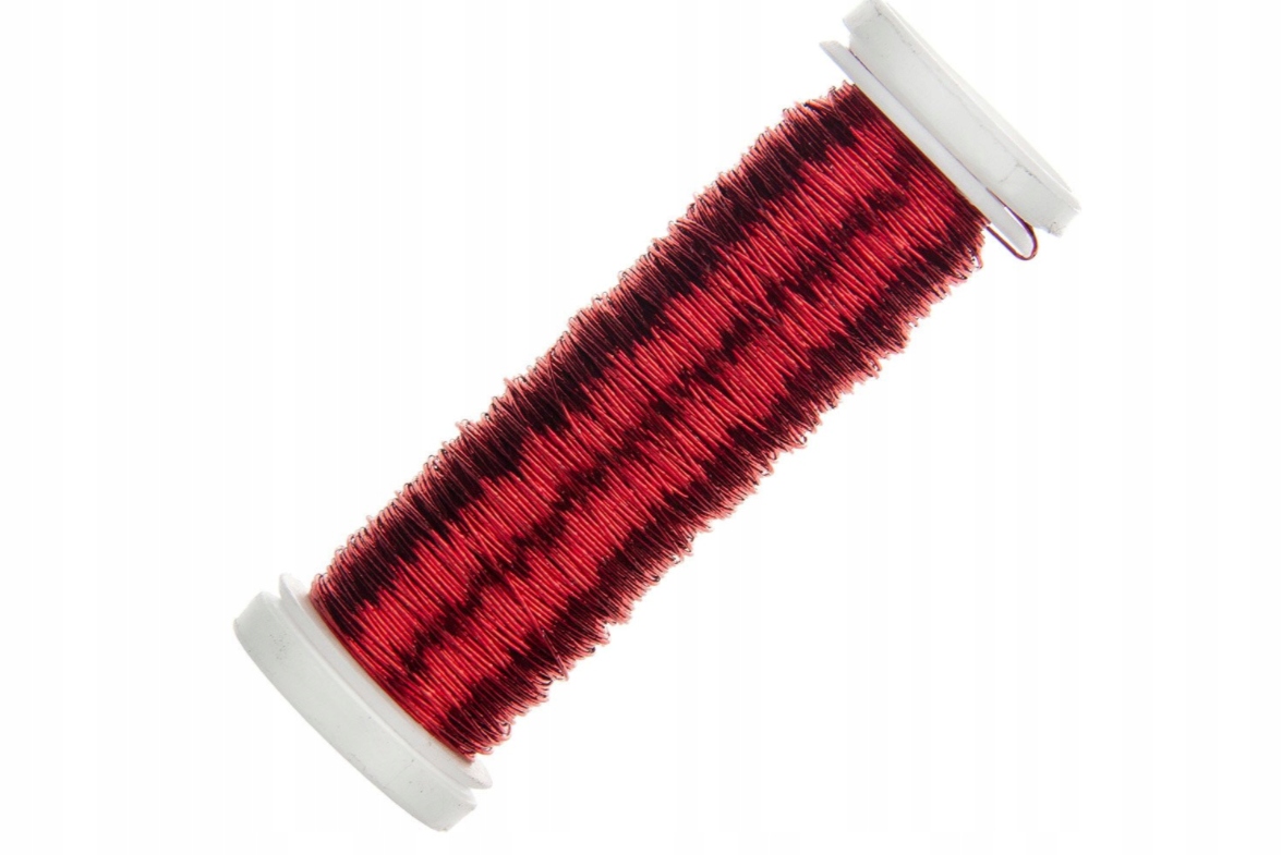 

Drut drucik florystyczny 30 metrów czerwony