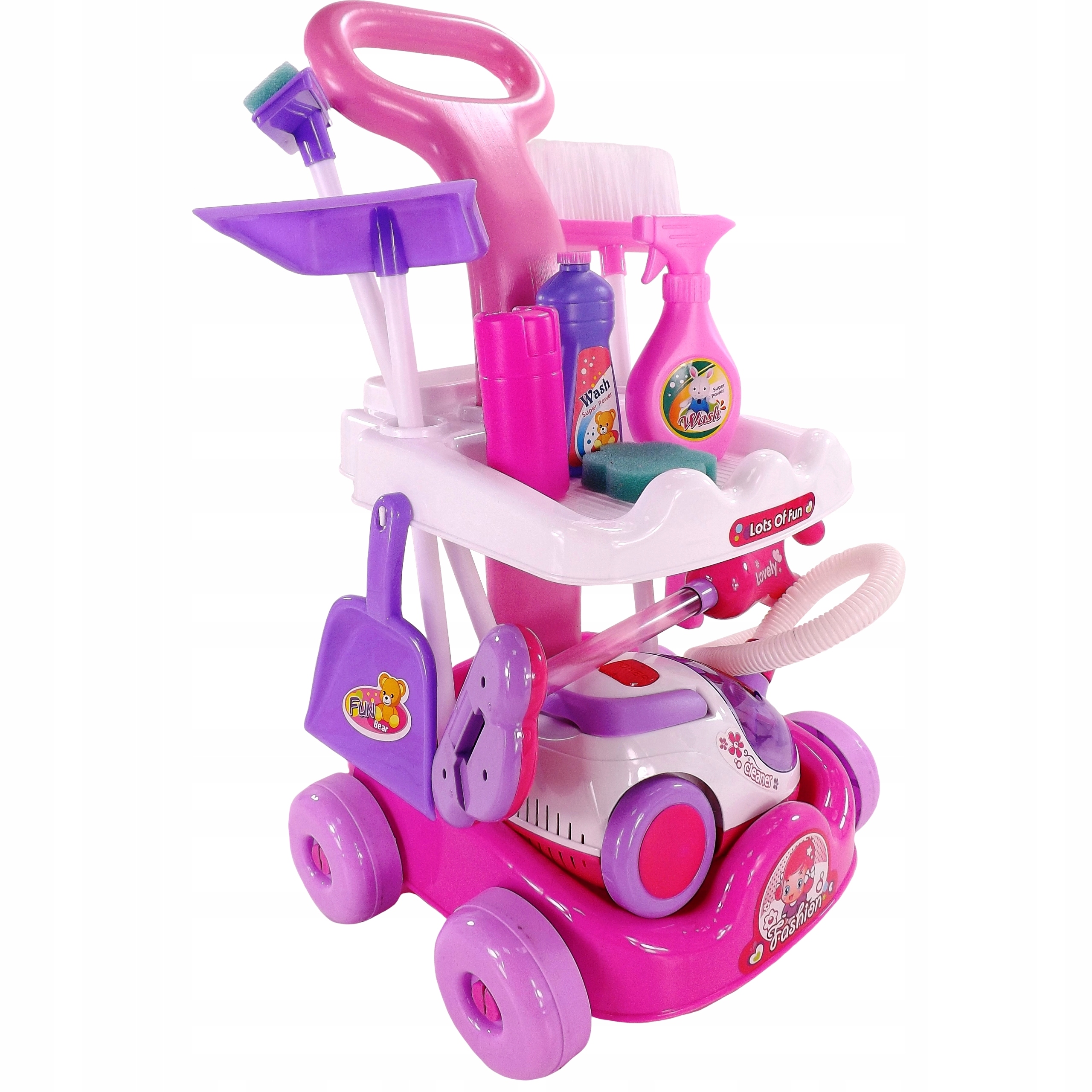 ŚLICZNY ZESTAW DO SPRZĄTANIA ODKURZACZ BATERI 5952 Marka inna