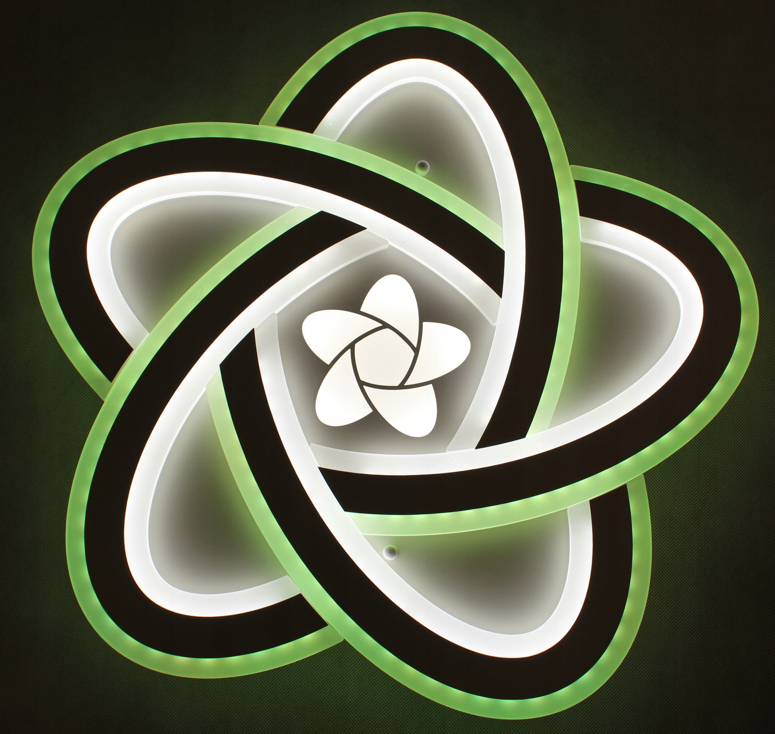 LAMPA LED SUFITOWA PLAFON RING ŻYRANDOL OPRAWA RGB + PILOT Kod producenta 2250-3