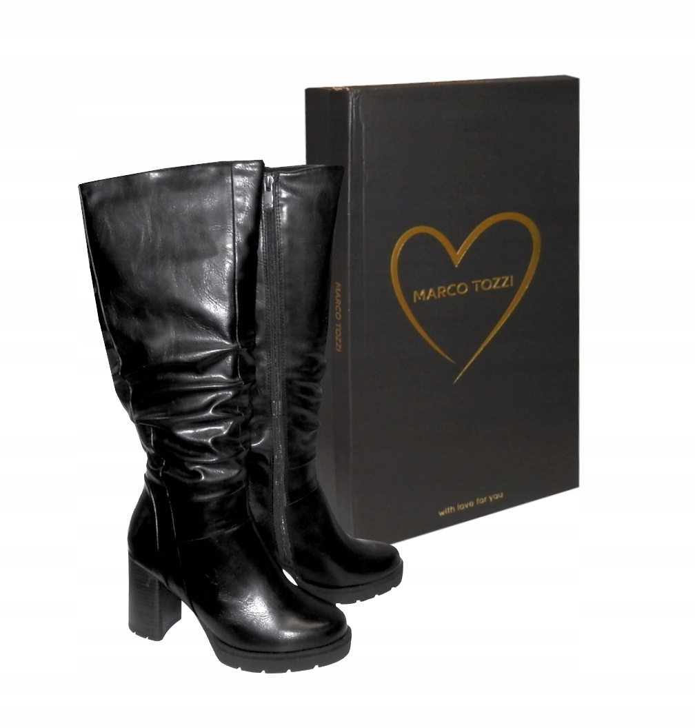 Dámské Boty Marco Tozzi 2-25601-41 001 Vysoké vel. 38