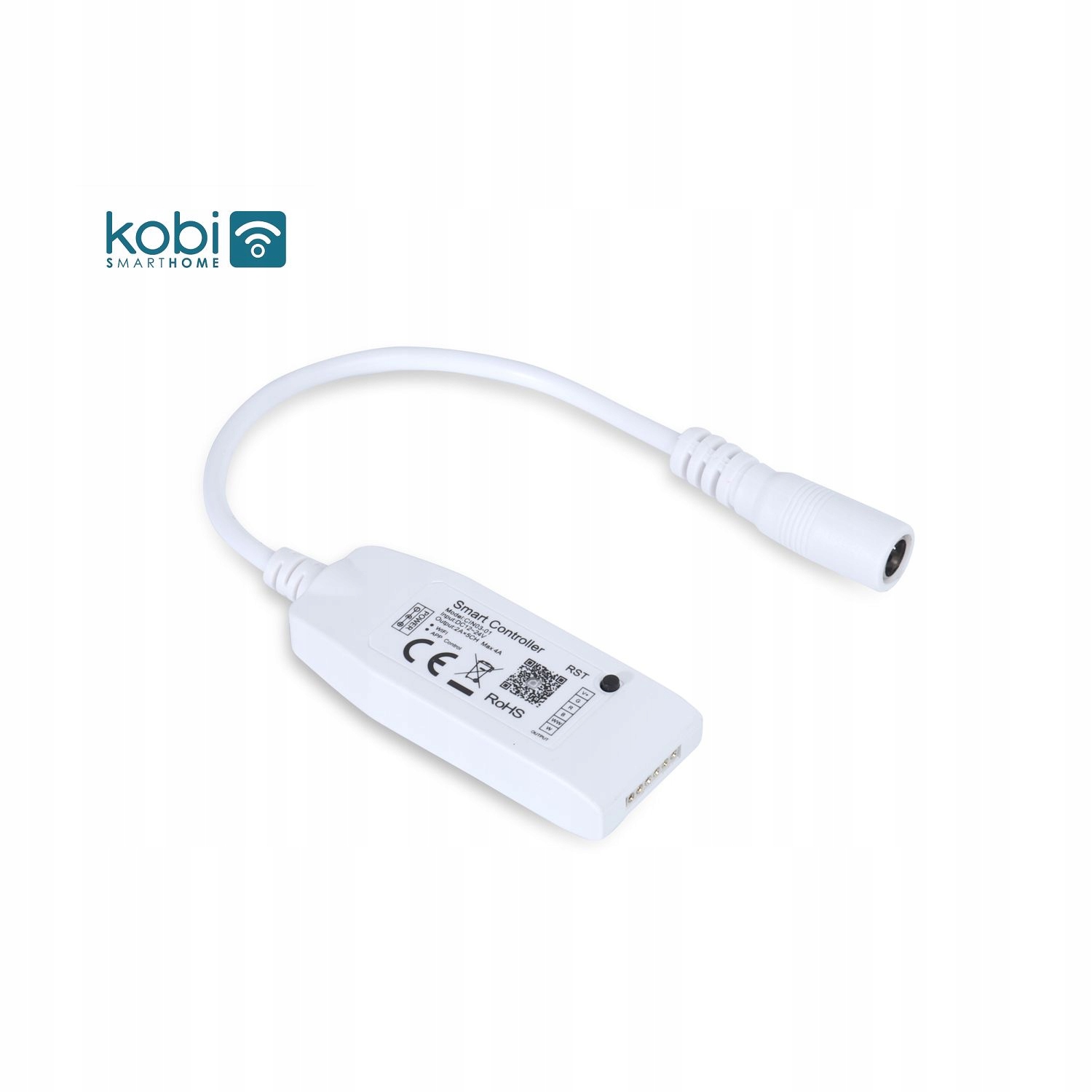 TAŚMA RGB 5m WiFi SMART LED ZESTAW 24W + Zasilacz Marka Kobi Light