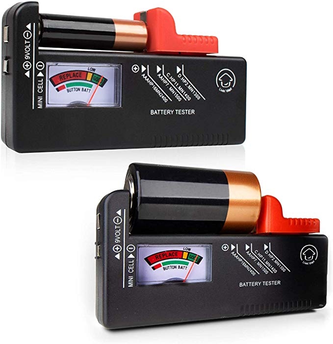 MIERNIK BATERII TESTER AKUMULATOR R3 R6 R9 R14 R20 Marka Inna