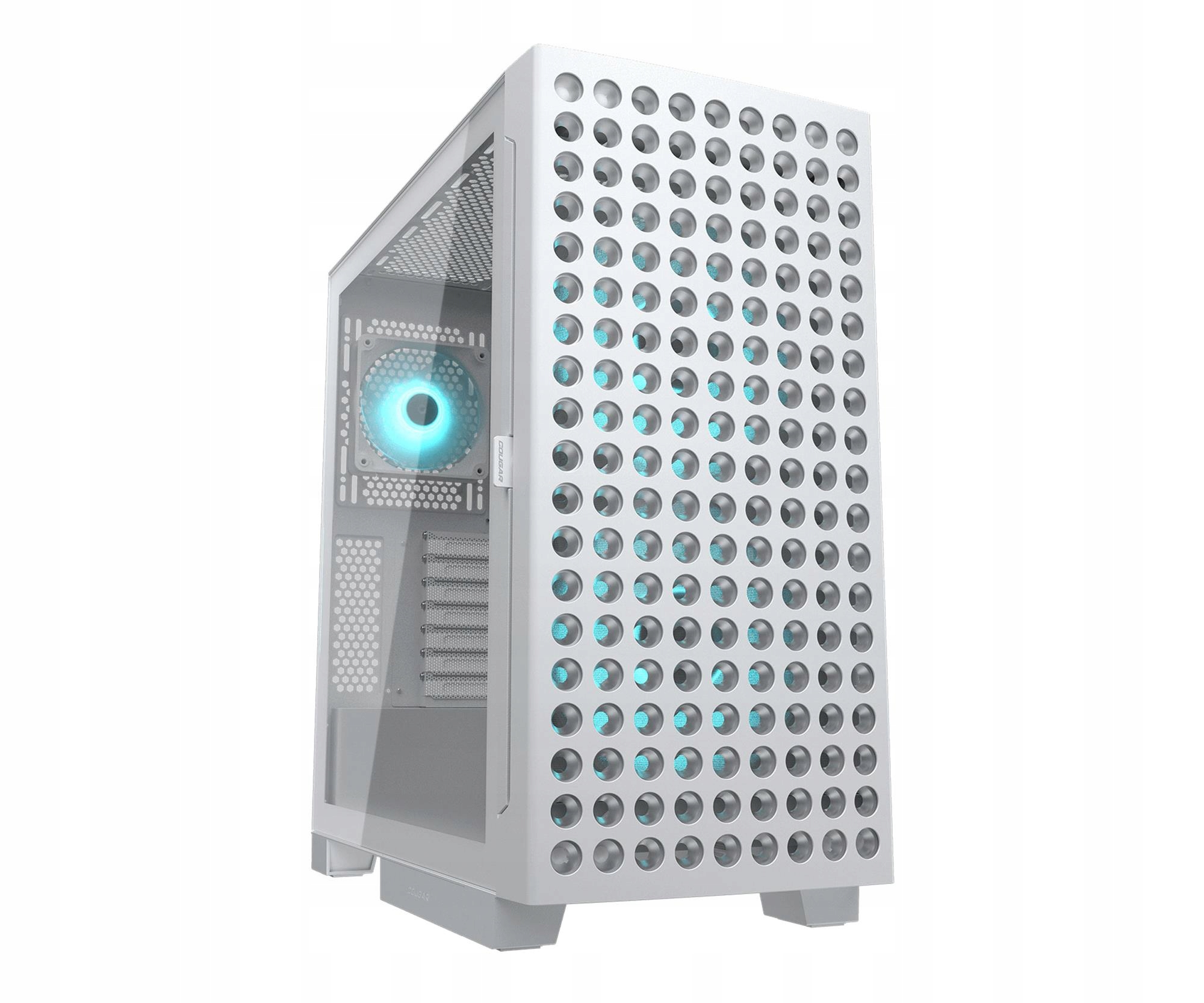 COUGAR Obudowa Airface Eco RGB, Midi Tower, Biała — 7