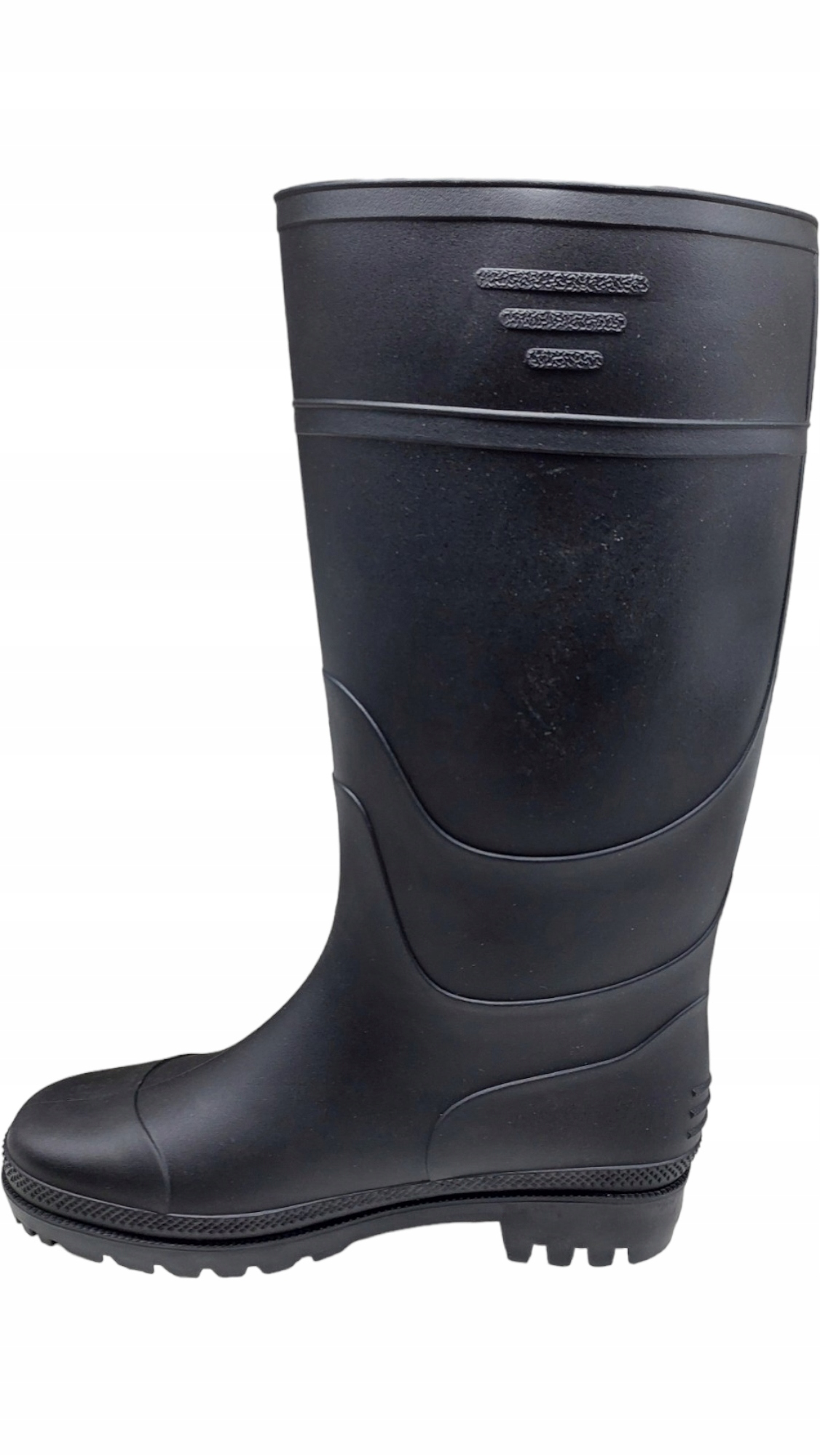 KALOSZE MĘSKIE GUMOWCE DŁUGIE CZARNE r. 46 Marka bez marki