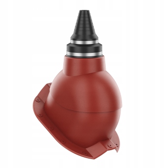 Anténní Přechod Pro Trapézové Plechy T35 Červený Ral 3009