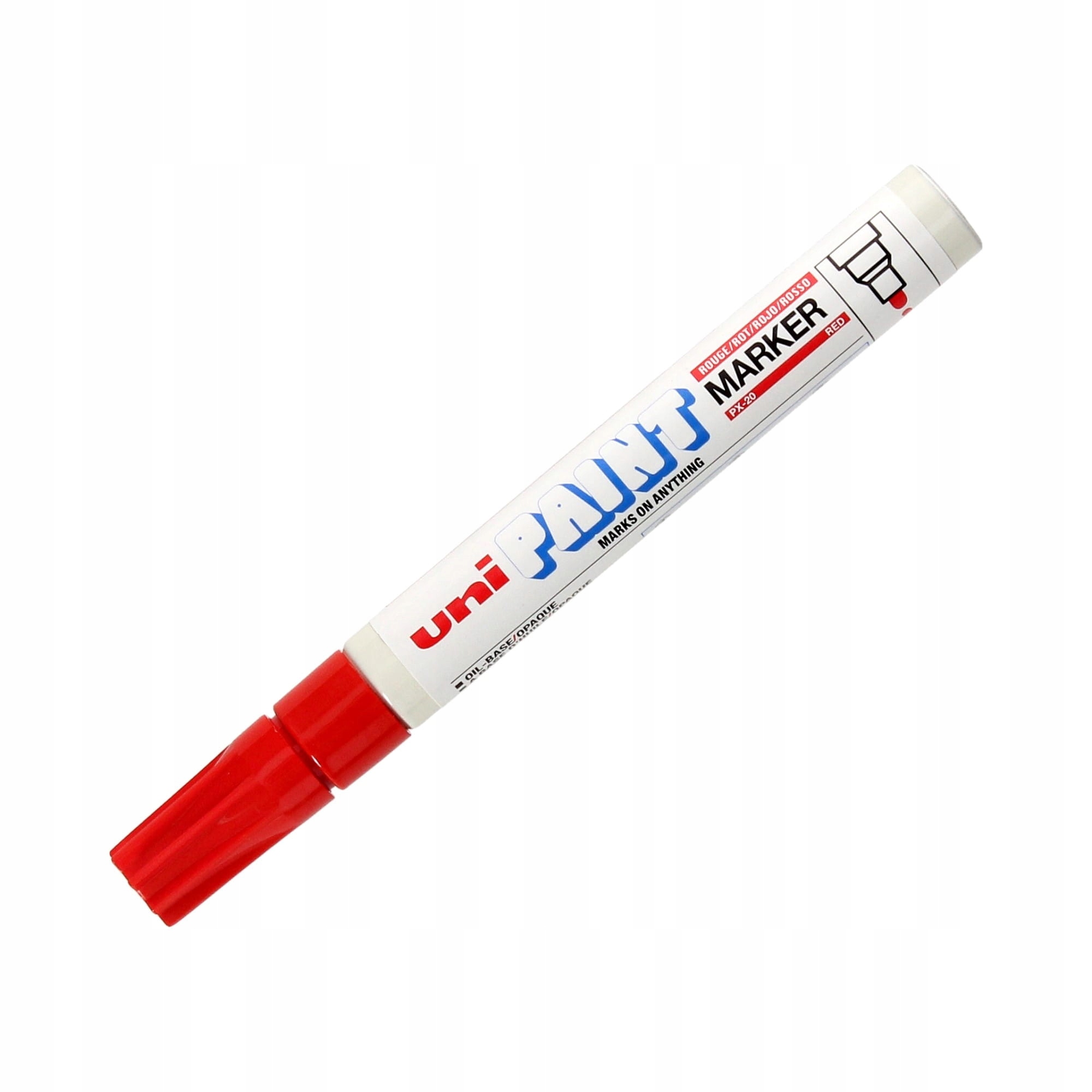 

Marker olejowy czerwony Uni PX-20