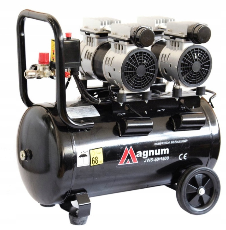 KOMPRESOR BEZOLEJOWY MAGNUM JWS-50 !!NAJCICHSZY!!