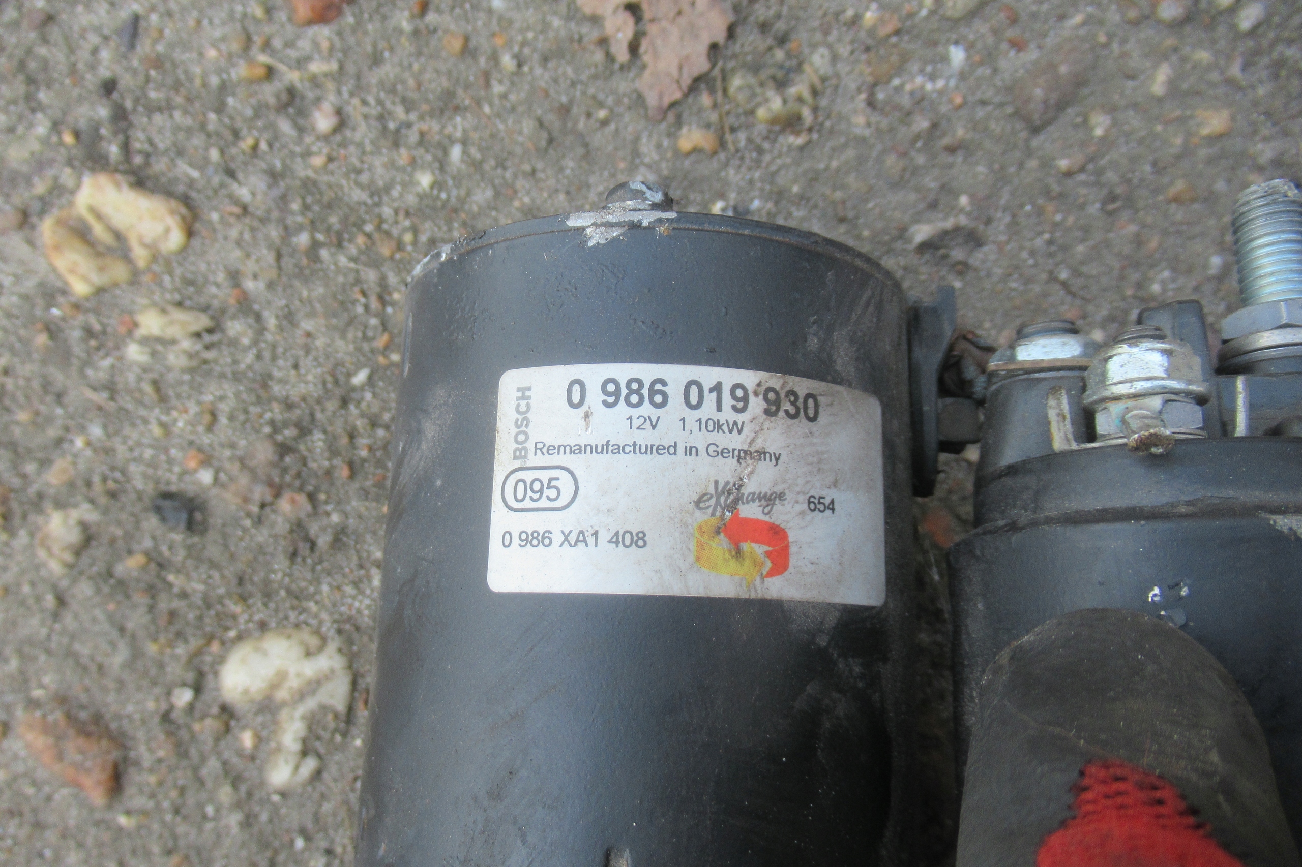 ALFA ROMEO 147 07R 1.6 TS starter 0986019930