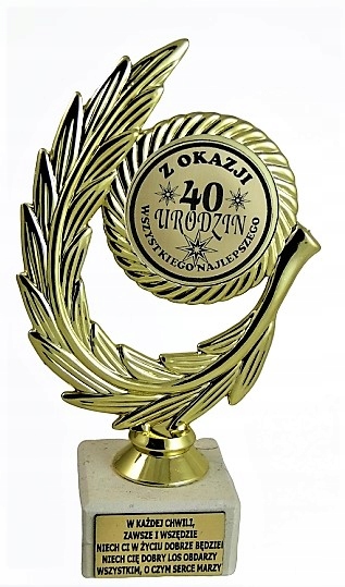 

Śmieszny na 40 urodziny Statuetka