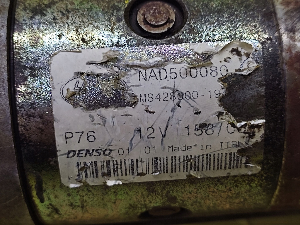 LAND ROVER DISCOVERY III 2.7 V6 starter NAD500080