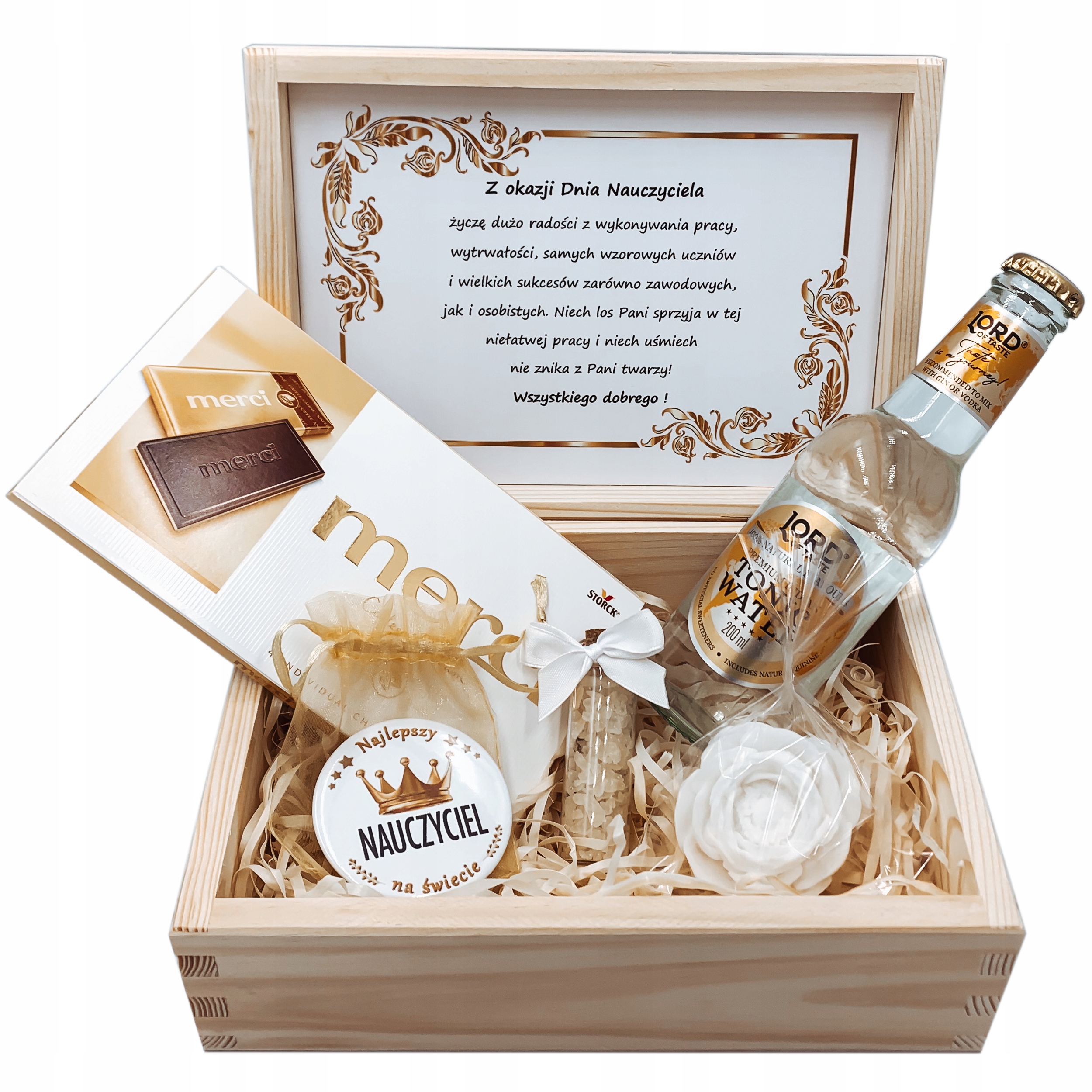 dárek Ke Dni Učitelů Sada Pro Učitelku Dárkový Koš Box