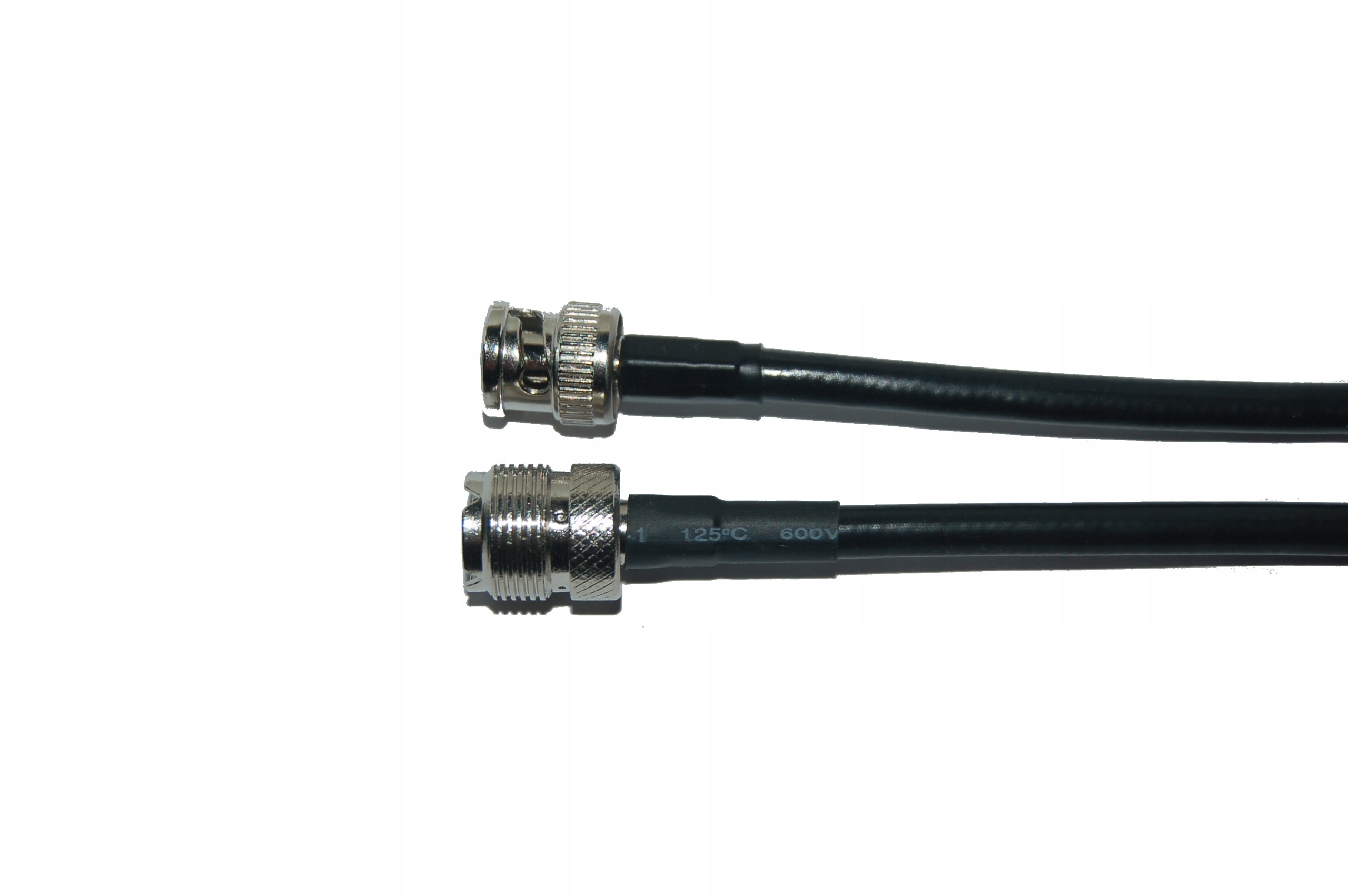 Kabel gniazdo UC-1/wtyk Bnc, EK155 linka 50ohm,1m