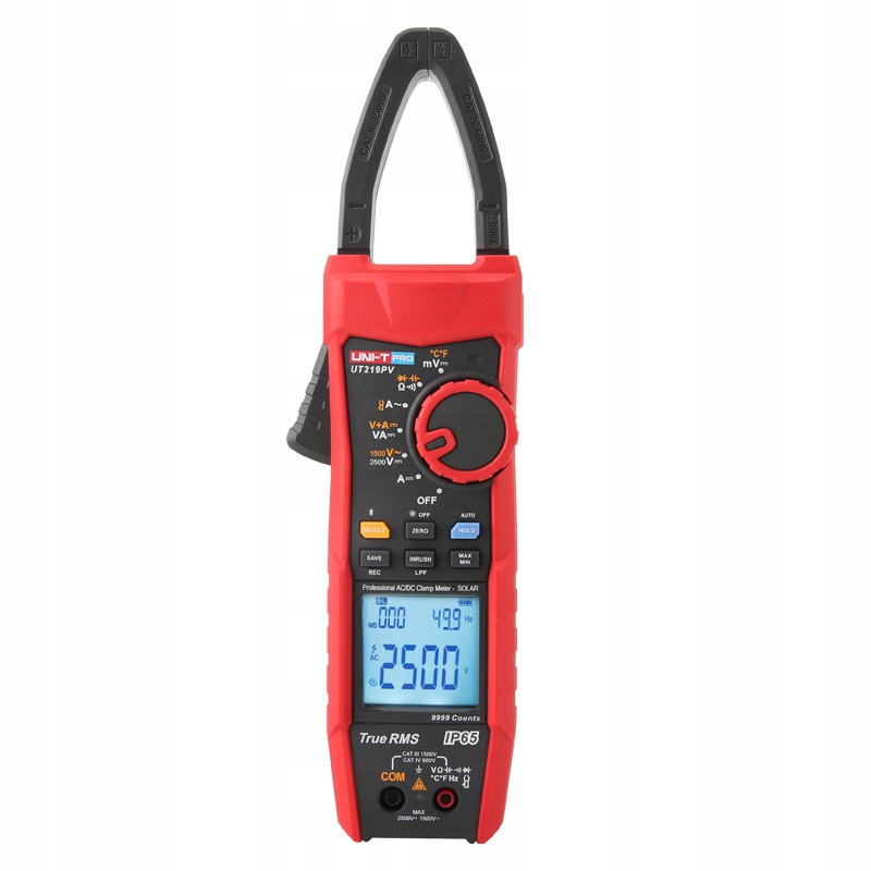 UT219PV miernik cęgowy Ac/dc 2500VDC 1000A TrueRms
