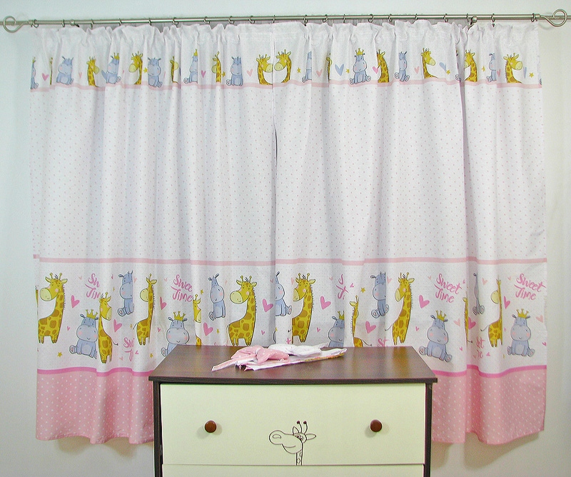 Zasłonki/ Zasłony do pokoju dla dzieci bawełna Kolor wielokolorowy