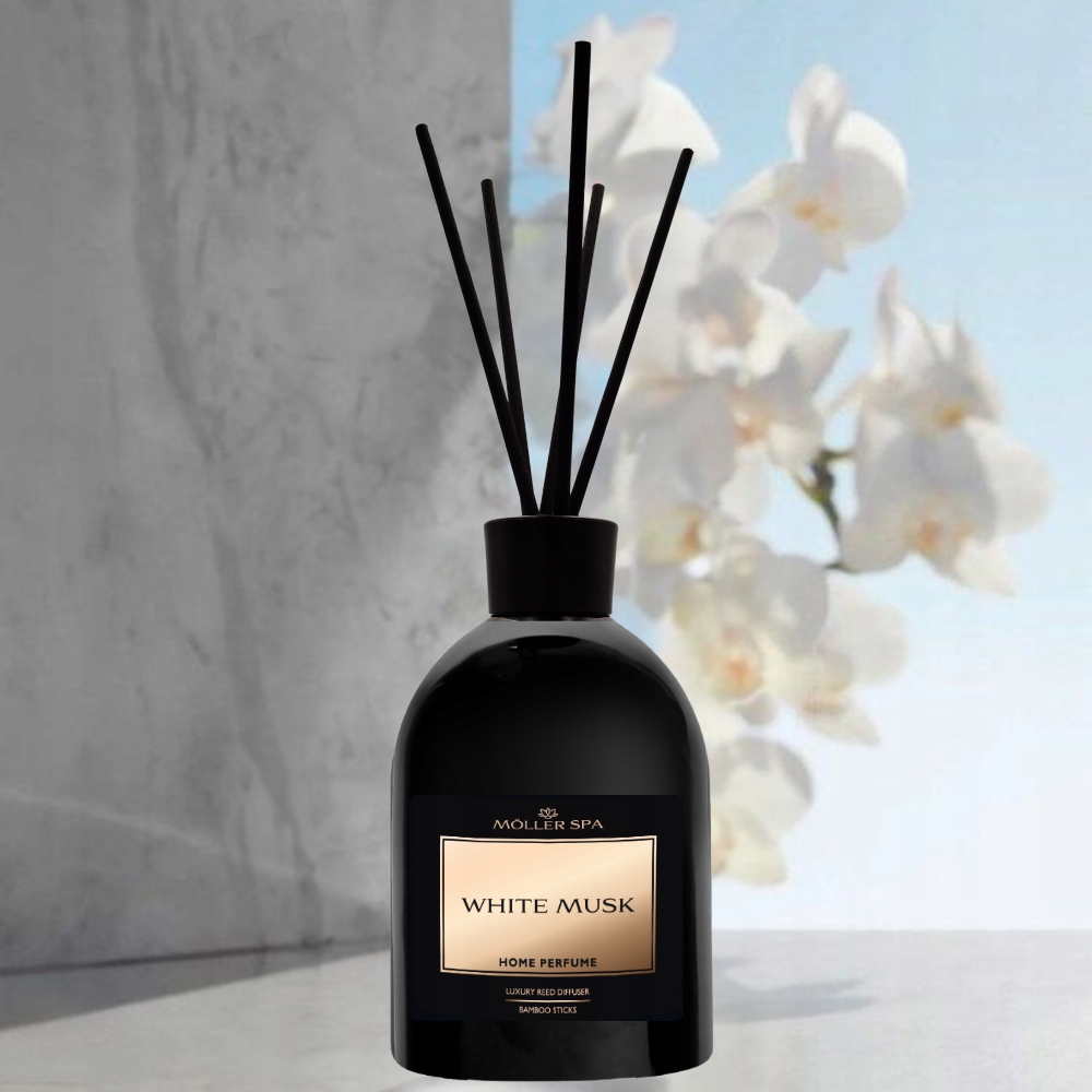 ZAPACH BIAŁE PIŻMO DO DOMU DYFUZOR PATYCZKI ODŚWIEŻACZ 250ml DUŻA POJEMNOŚĆ Rodzaj dyfuzor z patyczkiem