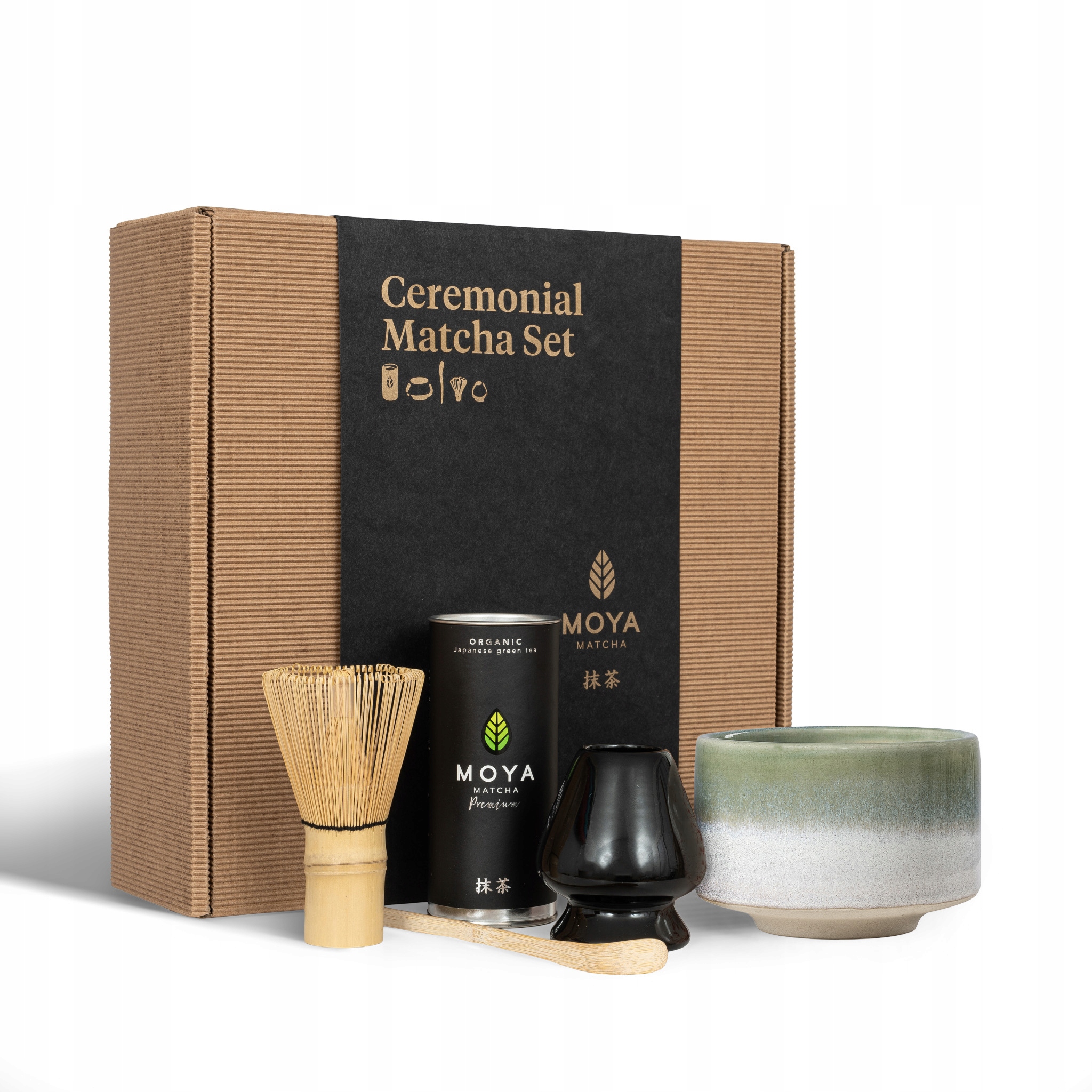 Slavnostní matcha sada Moya Matcha Luxusová a šálek Asa