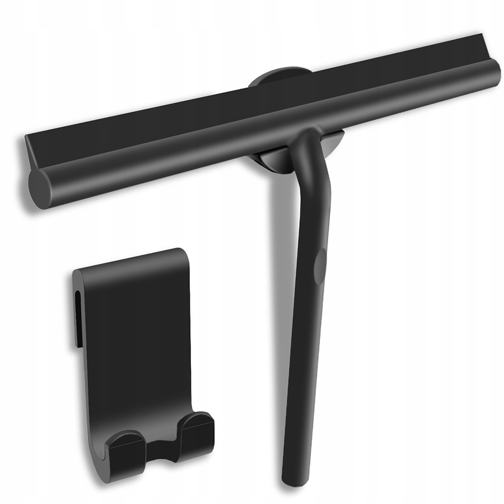 Stěrka 33 cm Na Vodu Páru Skel Kabin Zrcadla Oken Kovová Černá