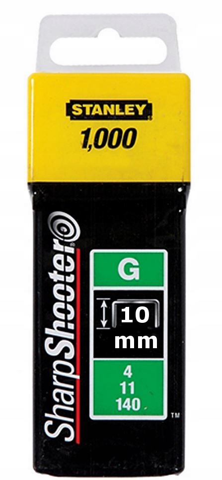 

Stanley 1-TRA706T Zszywka Zszywki G 10mm 1000szt