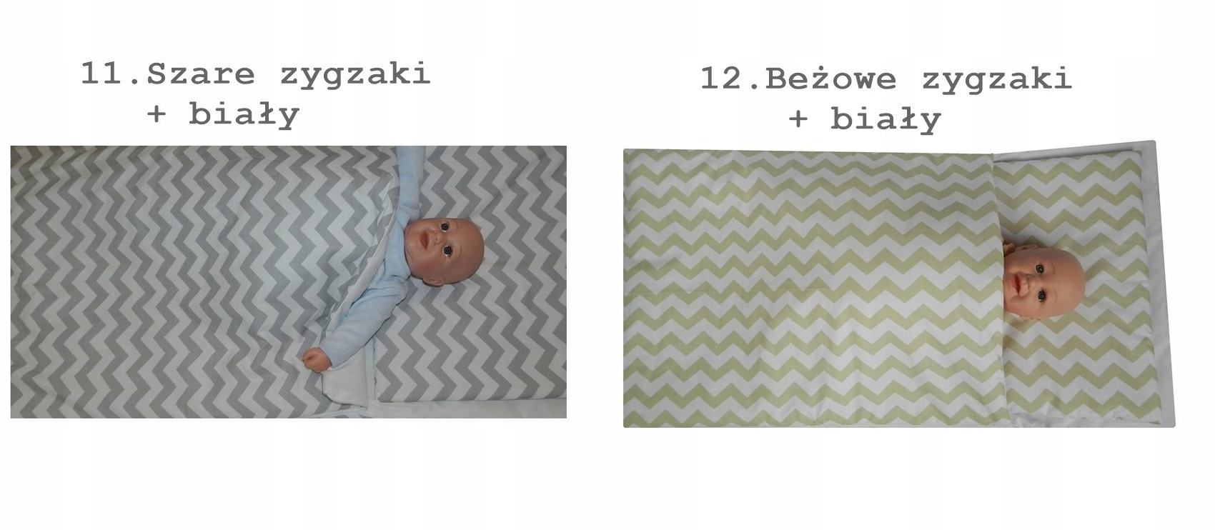 ŚPIWOREK + PODUSZKA DO WÓZKA 44x80 WZORY BELBI Długość 80 cm