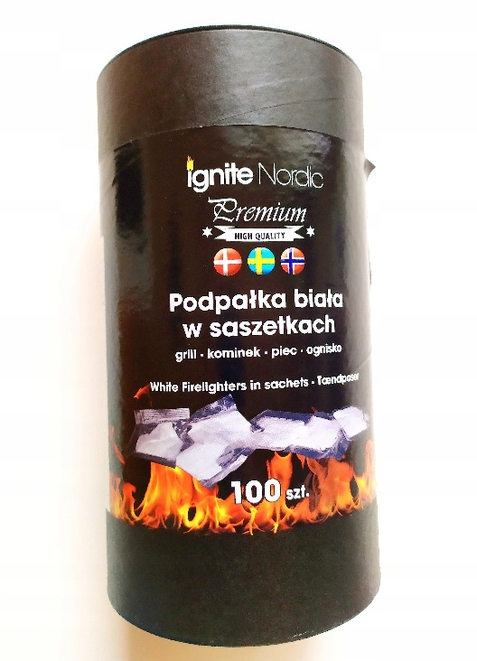 

Podpałka w saszetkach kostki parafinowe 100 szt
