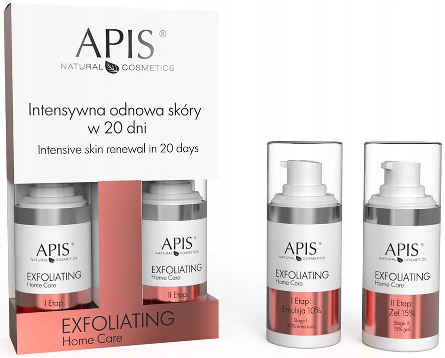 APiS EXFOLIATING Intensywna odnowa skóry 2x15ml