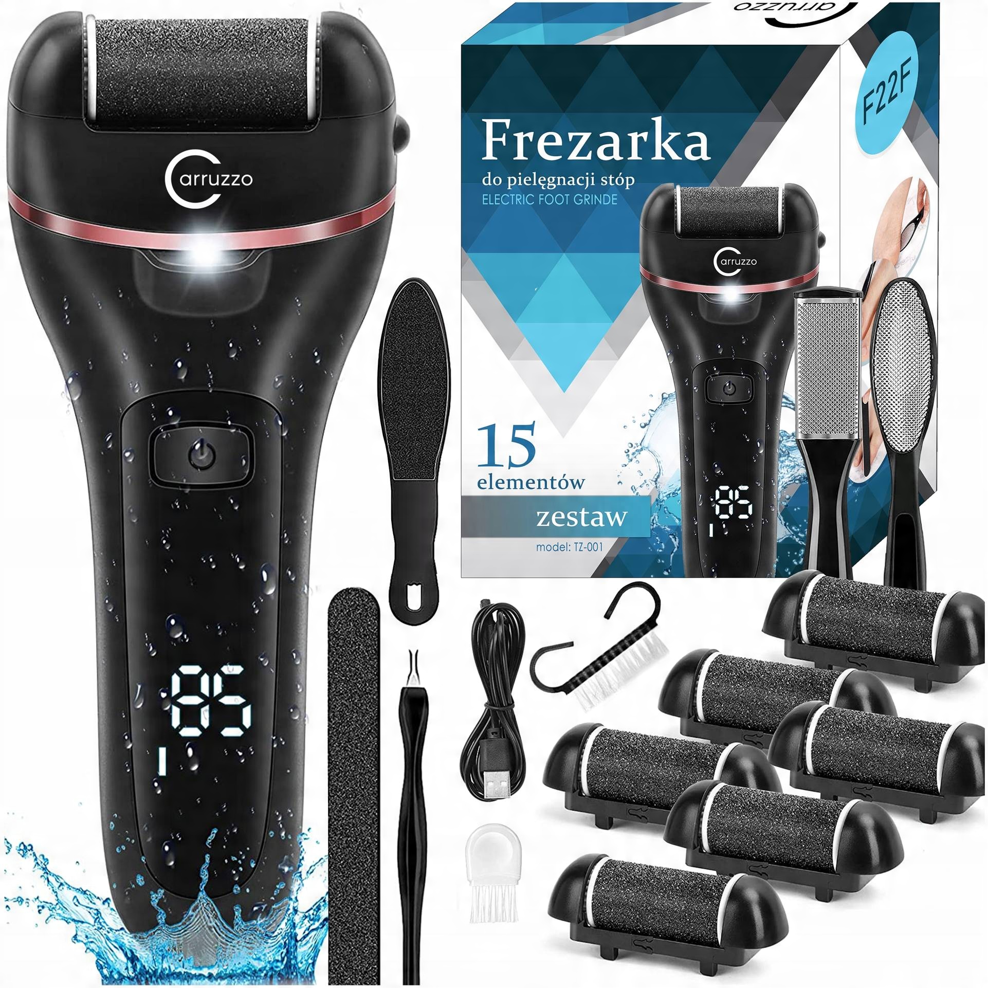 

Elektryczny Pilnik Frezarka Do Stóp Pięt Tarka Usb