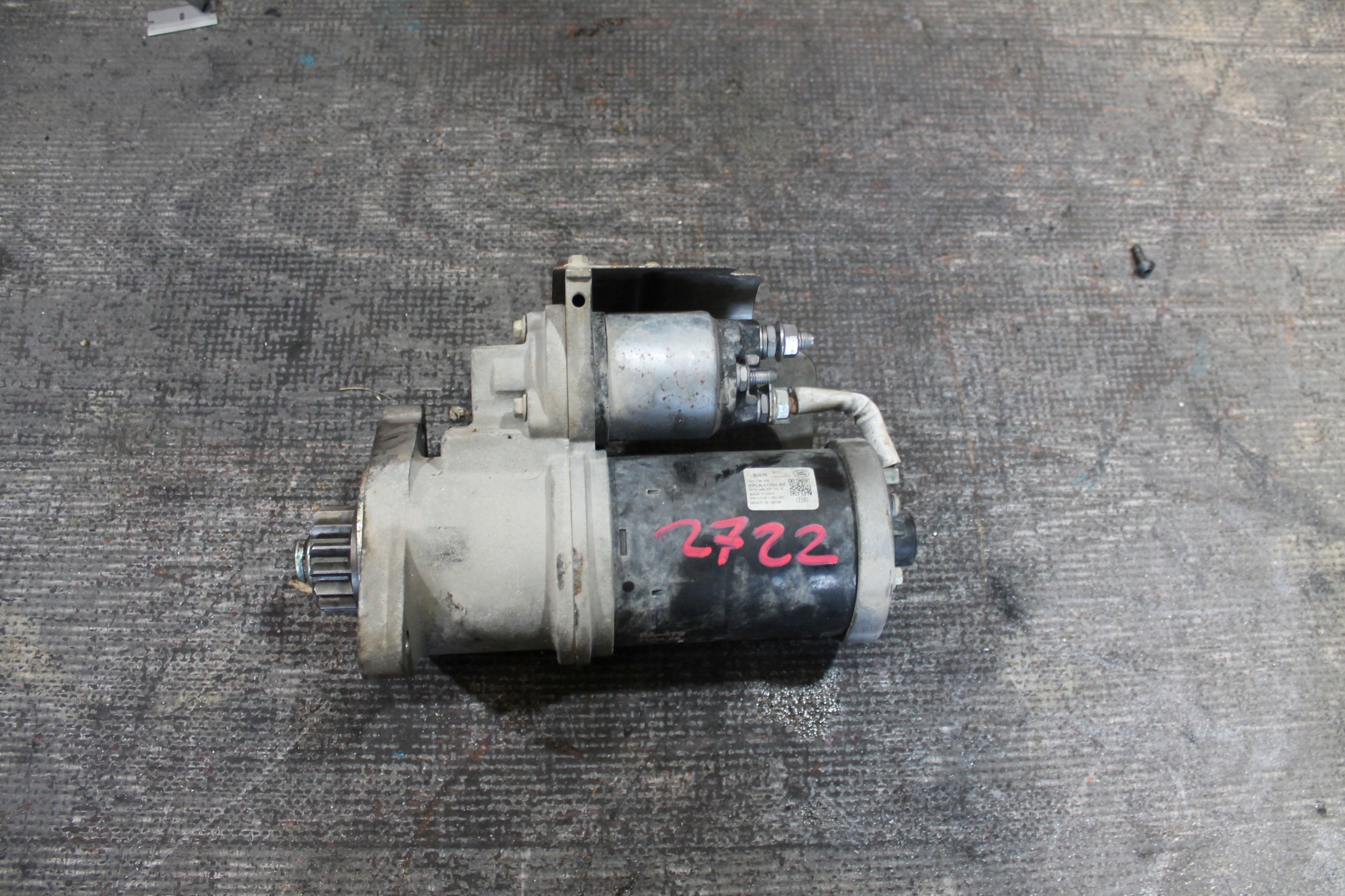 2722. starter RANGE ROVER KPLA-11001-BE