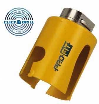 Otwornica 133 mm Multi Purpose Click&Drill