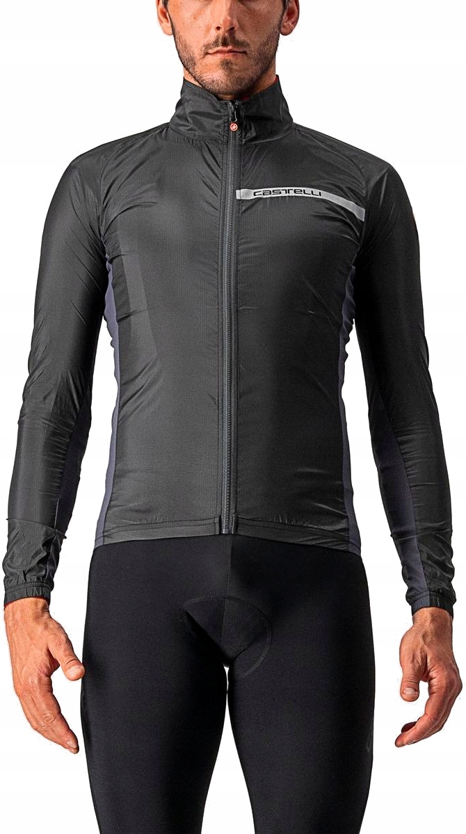 Tenká cyklistická bunda Větrovka Castelli Squadra Stretch Jacket vel. L