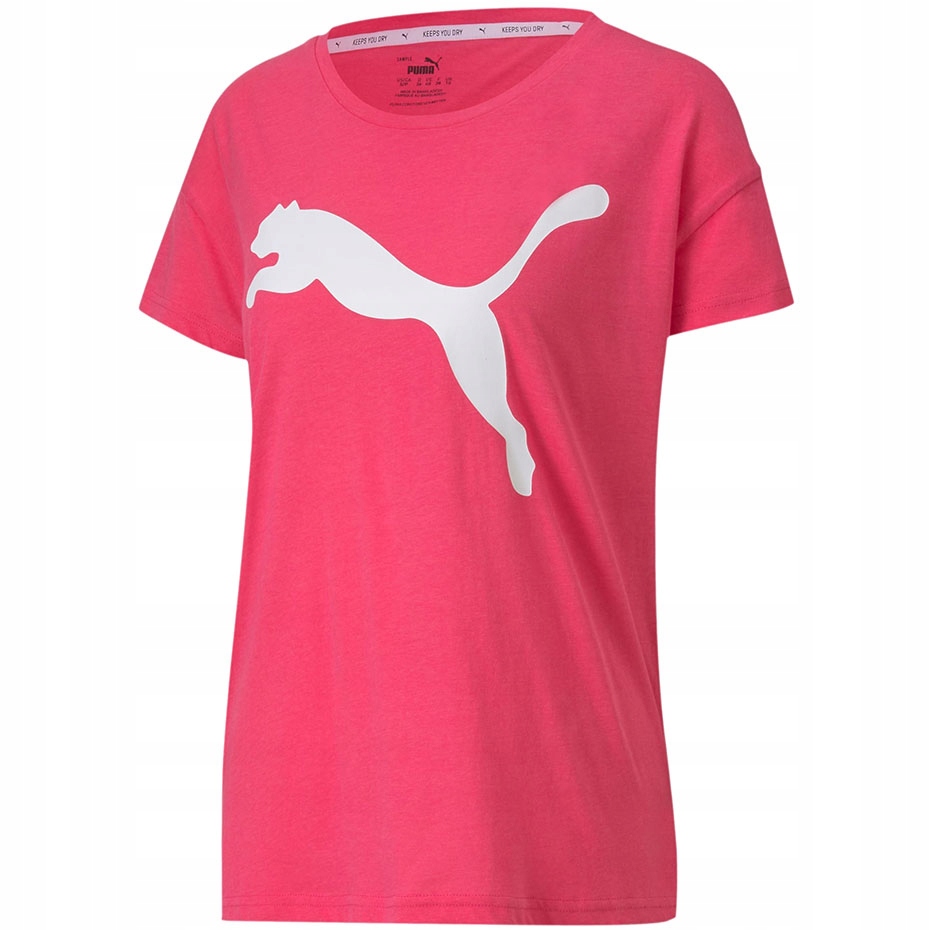 

Koszulka damska Puma Active Logo Tee Glowing różow