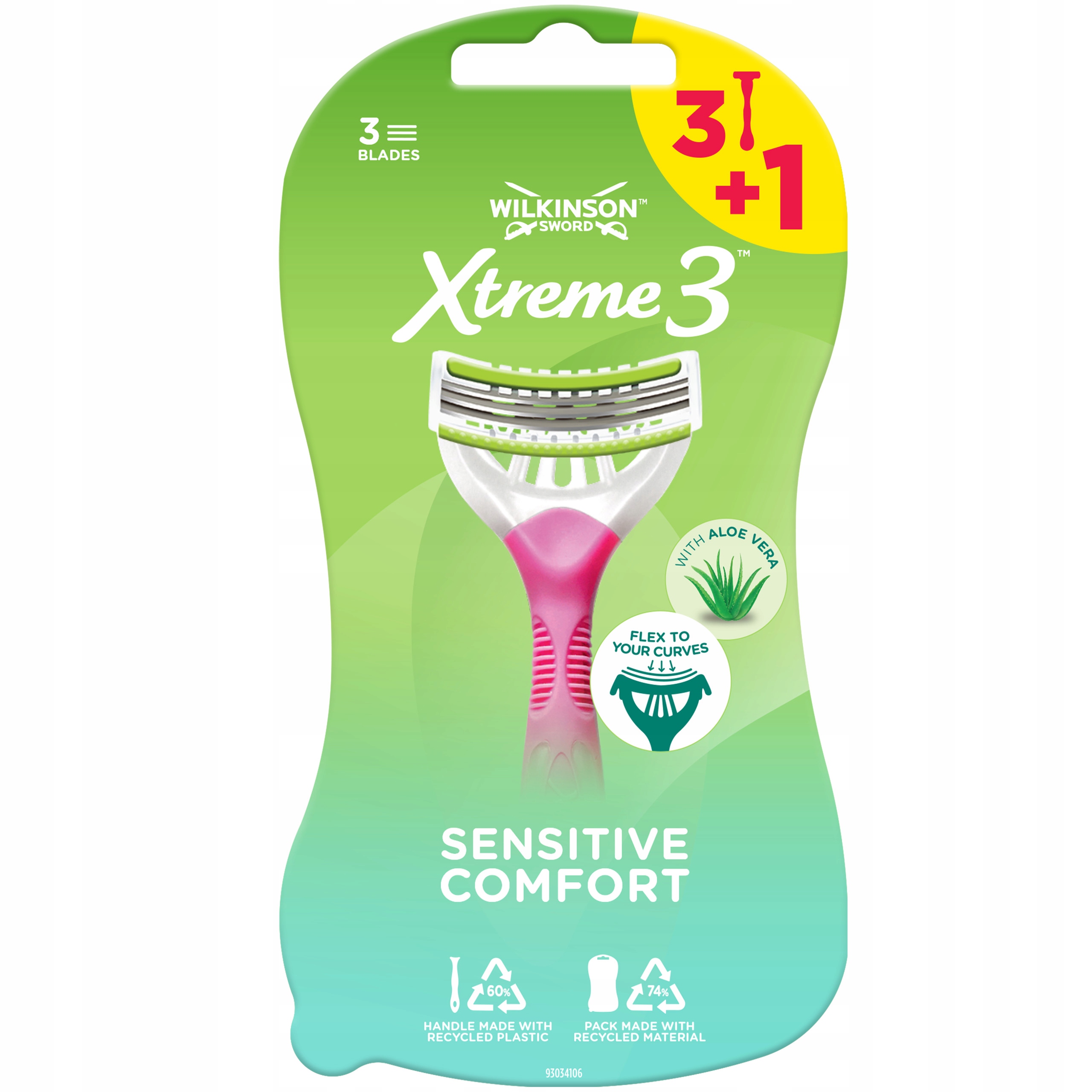 

4x Maszynka Wilkinson Xtreme 3 Comfort Sensitive