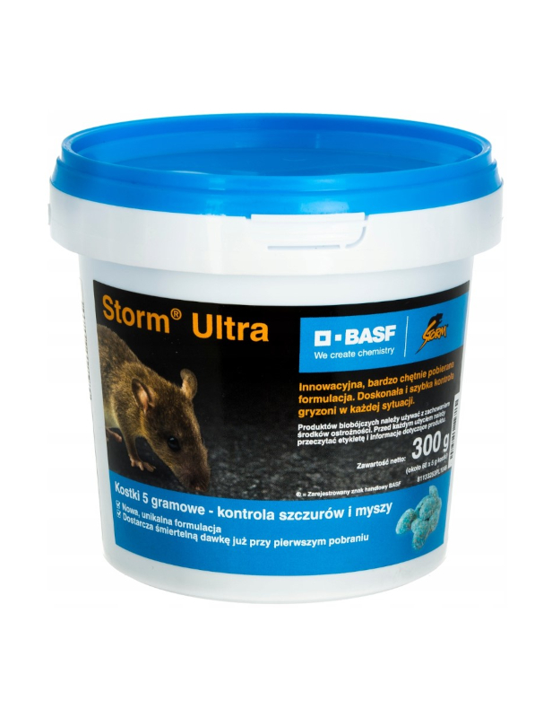 

Storm Ultra Trutka na myszy i szczury 300g Basf