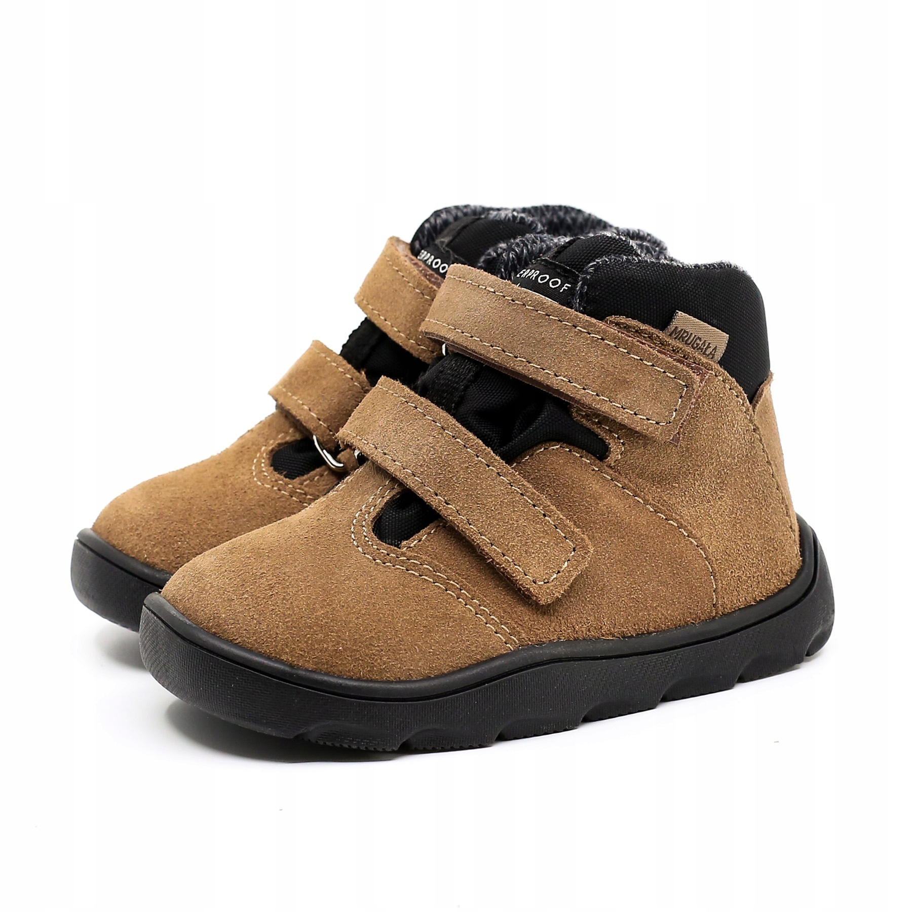 Mrugała Barefoot Madi 6323/5-30 Karmel Trzewiki Przejściowe Membrana R 32