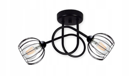 

Lampa Sufitowa ,wisząca,żyrandol Loft Druciak 28K