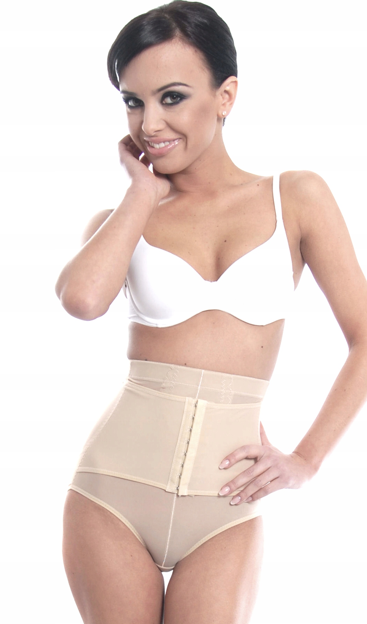 Orirose MAJTKI figi mocno WYSZCZUPLAJĄCE brzuch modelujące talię PUSH-UP Model 03006