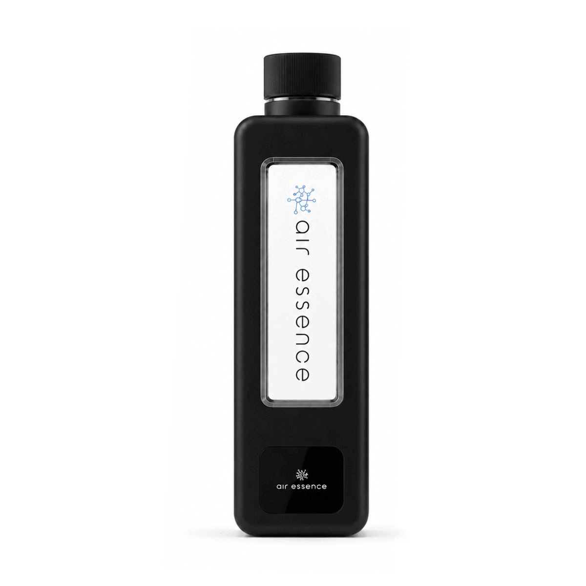 Butelka do wody wodorowej Air Essence Aqua Breeze z technologią Pem czarna