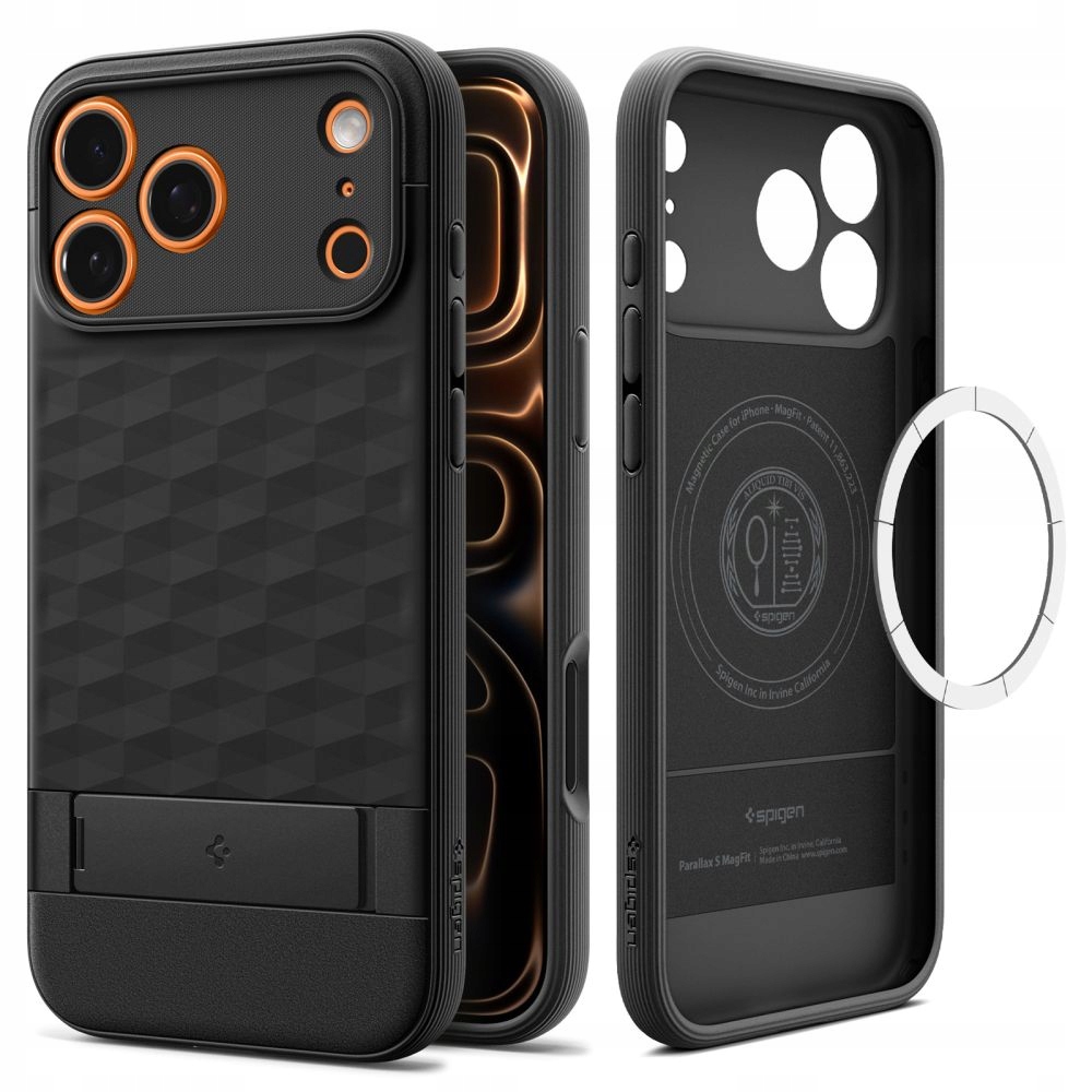 Pouzdro Pro Iphone 17 Pro Spigen Parallax „s“ Magsafe Ochranné Pouzdro