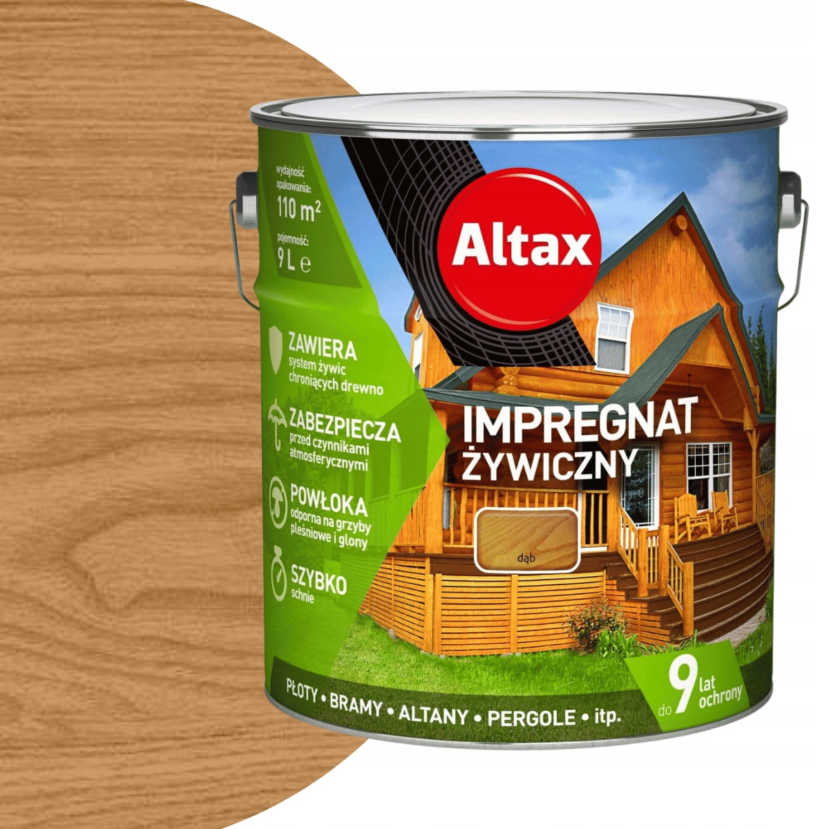 Altax Impregnát pryskyřičný 9L Dub