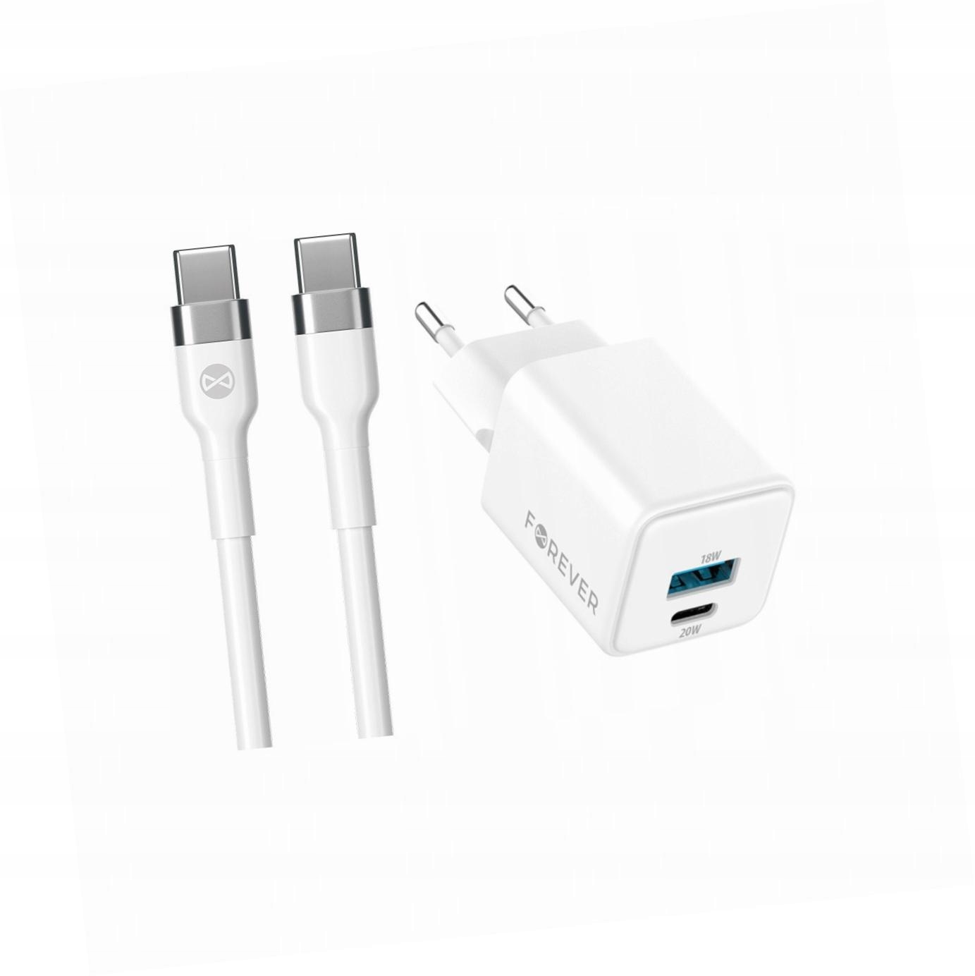 Szybka ładowarka GaN 20W długim z kablem 2m do Xiaomi Poco M4 Pro 5G